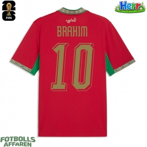Marocko Brahim Diaz #10 Hemmatröja VM 2026 Kortärmad